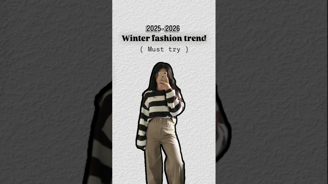 Winter fashion trend 2025 -2026 😍🔥🤯 #shorts #shortvideo #trendingshorts #viralshorts