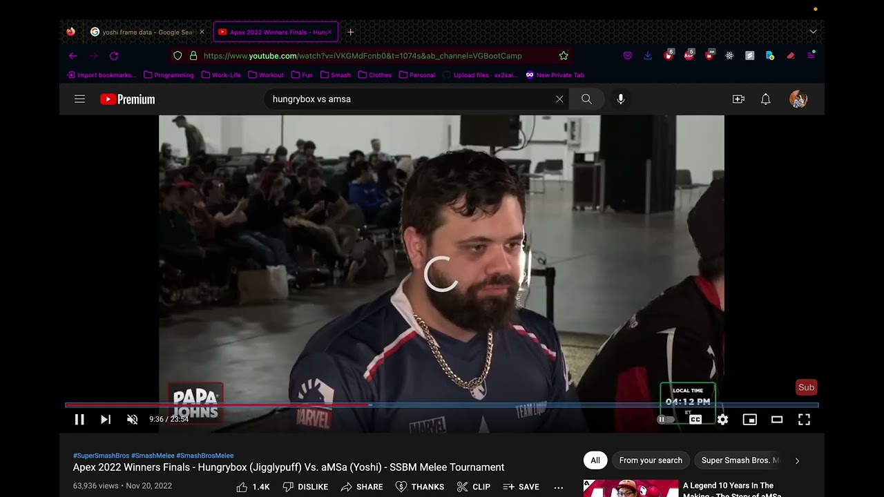Hungrybox vs Amsa Part 2 @ Apex 2022 (Analysis by 2Saint)