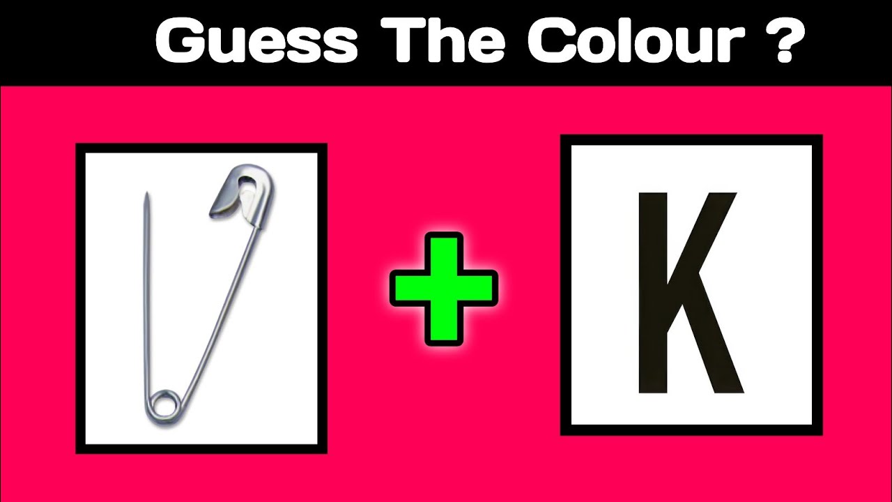 Guess The Colour Name By Emoji 😲_#quiz 