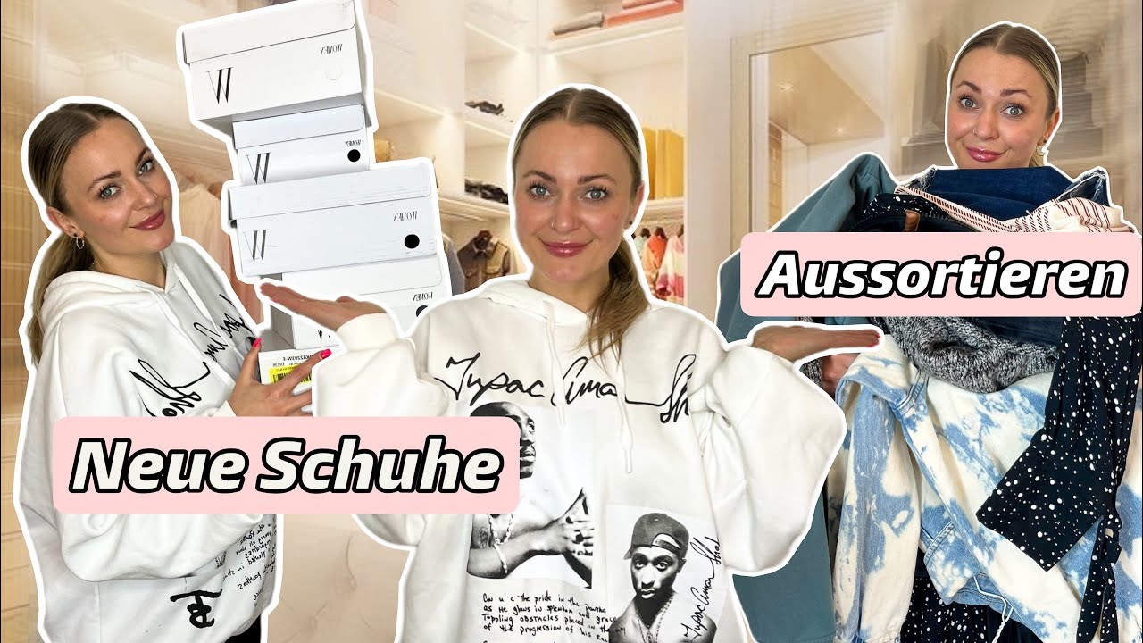 ALLES MUSS RAUS 🤯 PLATZ FÜR NEUE SCHUHE I Dream Pairs Haul + Kleiderschrank aussortieren - Mrsbibii
