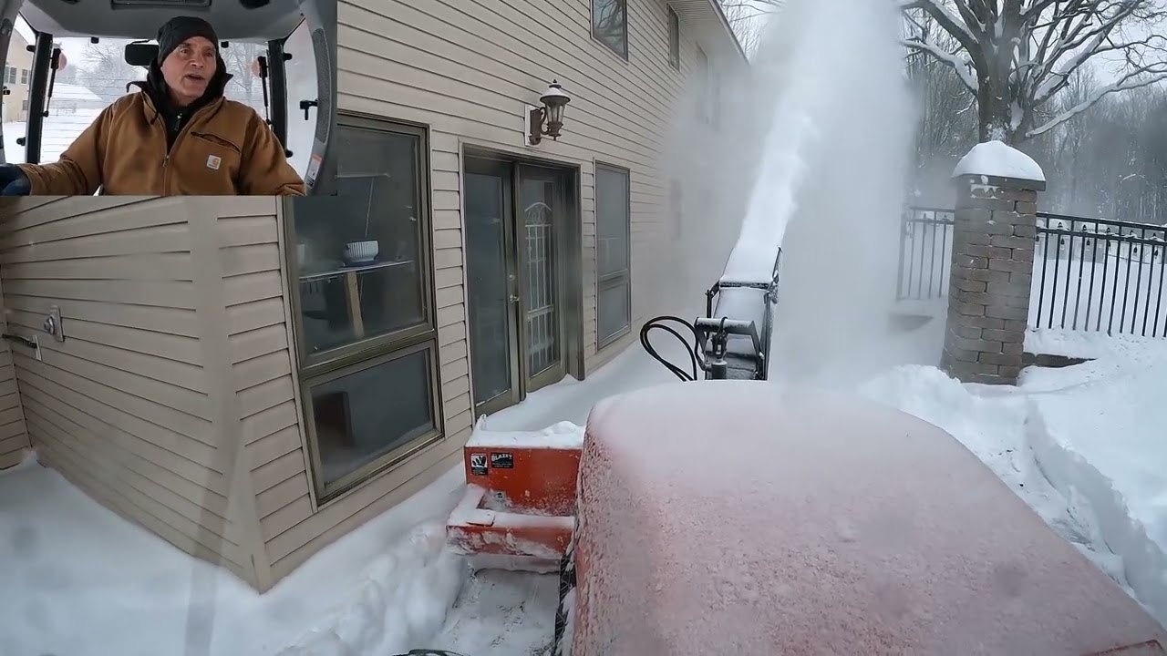 Уборка снега на Восточном побережье после снегопада – Часть 1 | Расчистка, по одному проходу за раз