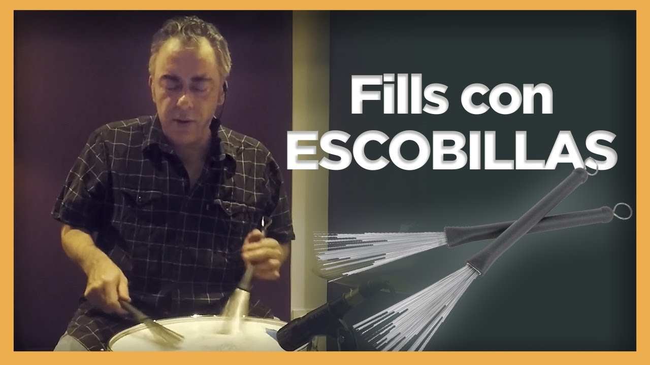 🔴 🟡 🟢 Fill con escobillas (bateria Jazz) - Oscar Giunta - ¿Cómo tocar Jazz con escobillas / brushes?