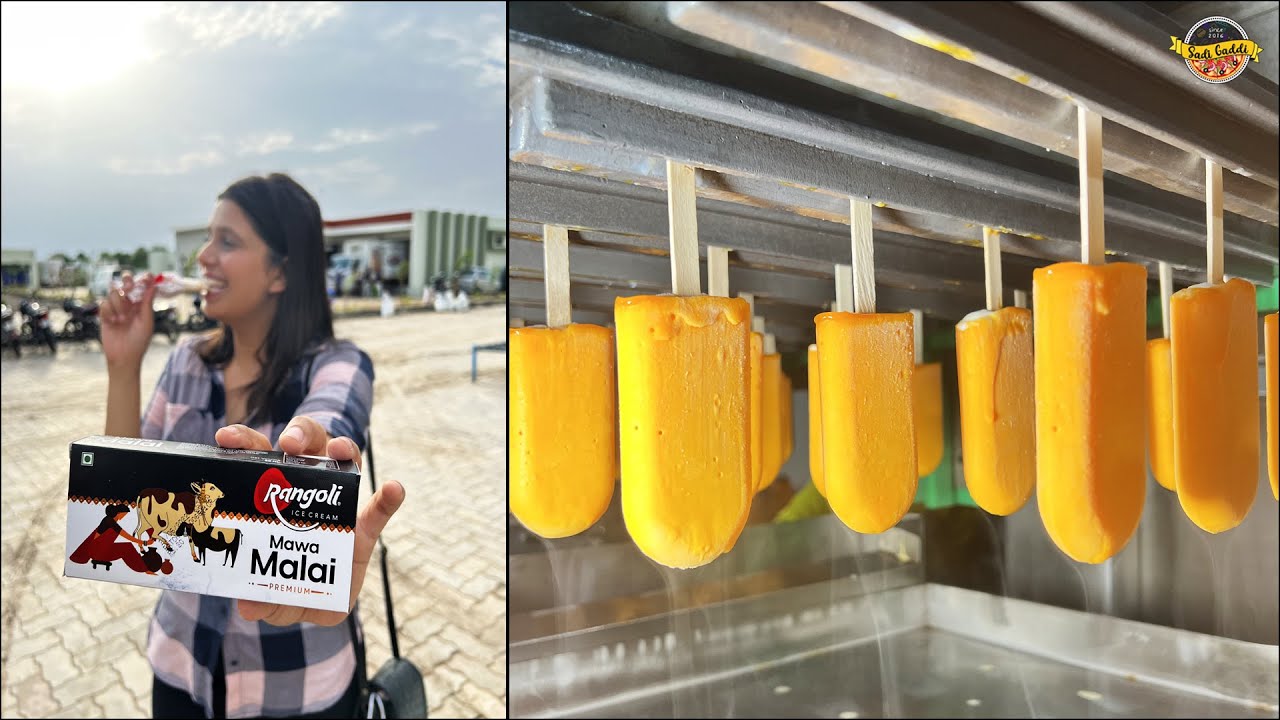 Huge Ice Cream Making Factory 🔥 ( 60,000 Ice Cream Per Day )