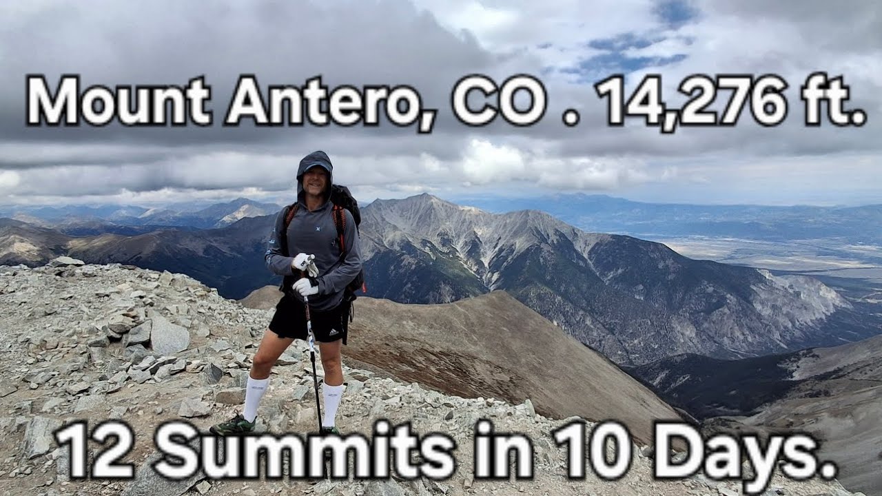 Mount Antero, CO. Day 7 summit 