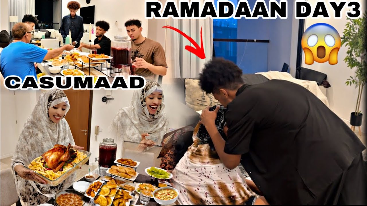 MAALINTA 3AAD RAMADAAN ROUTINE IYO MARKI UGU HOREESAY CEYDA GURIGEENA KA AFURO