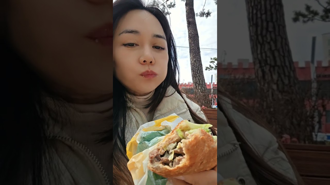 #Outdoor Mukbang#야외 먹방