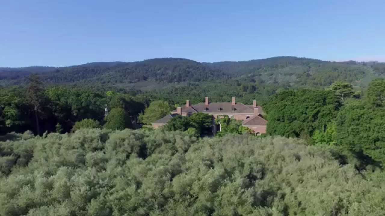 Aerial View of Filoli in 4K HD