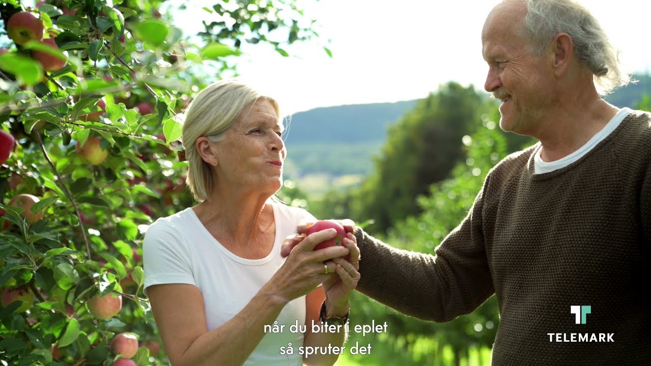 Hjerte for frukt fra Telemark