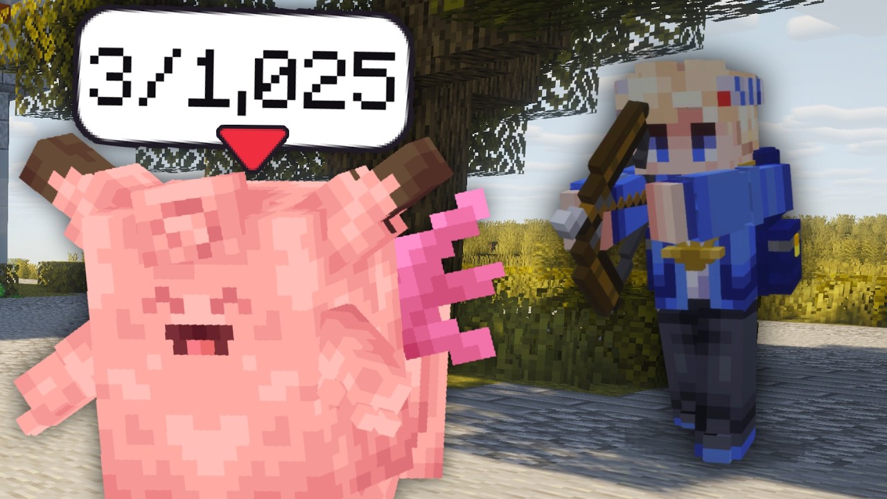 Catching ALL 1,025* Pokemon (in Minecraft)