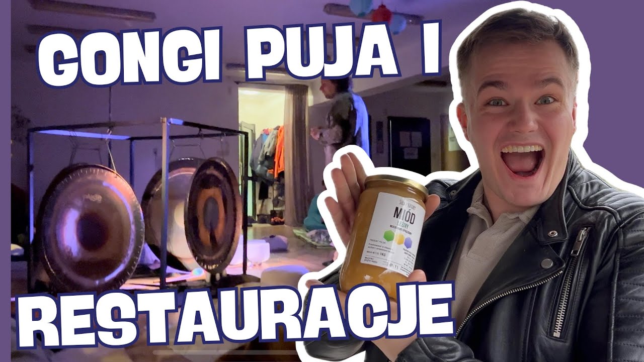 GONGI pujA, MIODOMAT i Olsztyńskie restauracje