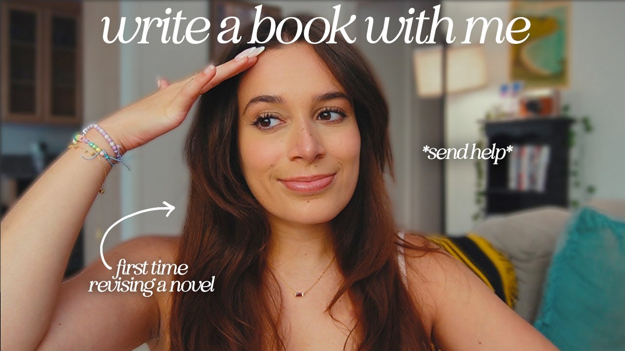 my FIRST TIME revising a novel 🧠📖 a chaotic writing vlog in revision hell