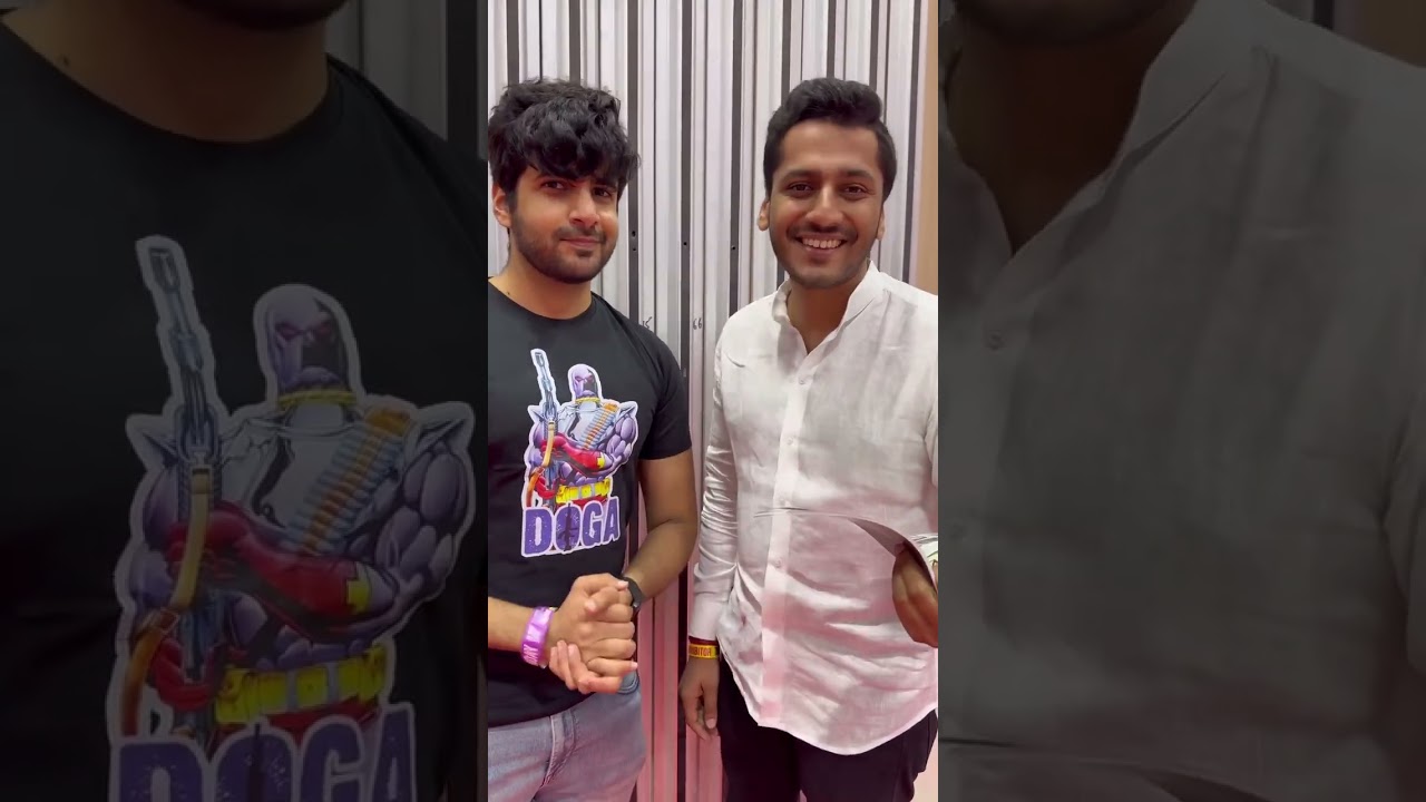 🤝 Collaboration with Harsh Nagpal | Comicon Bengaluru 2024 🤝