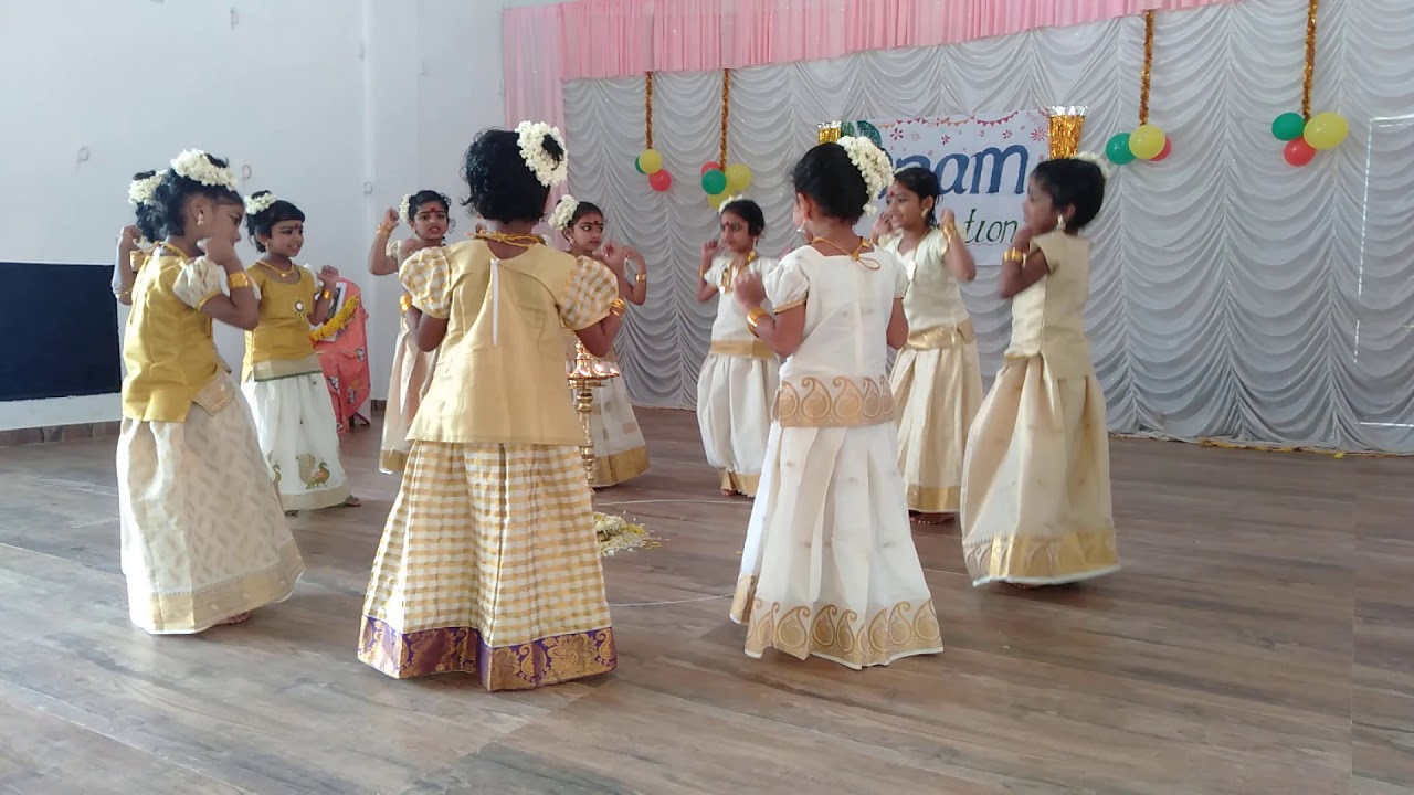 KG Kids Thiruvathira - UKG E Students