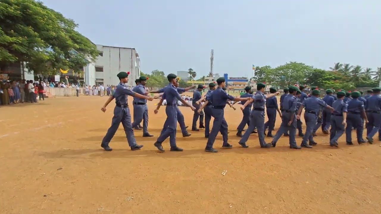 NCC parade KV2 Tambaram  75th Independence  day celebration 15 thAugust 22 Azadi ka Amrit mahotsav
