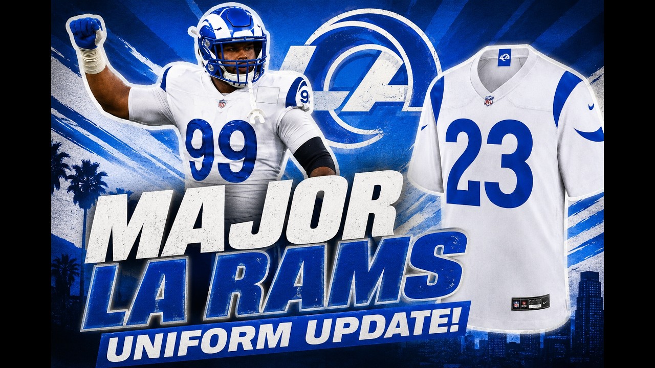 🚨 КОНЦЕПТ ОБНОВЛЕННОЙ ФОРМЫ LA RAMS! 👀 Будущее футбола для &laquo;Рэмс&raquo;? #SOFIRELARAMS #ramily