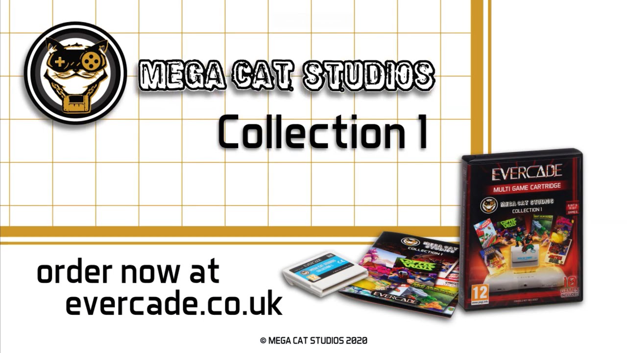 Evercade Mega Cat Studios 'Collection 1' Cartridge Trailer
