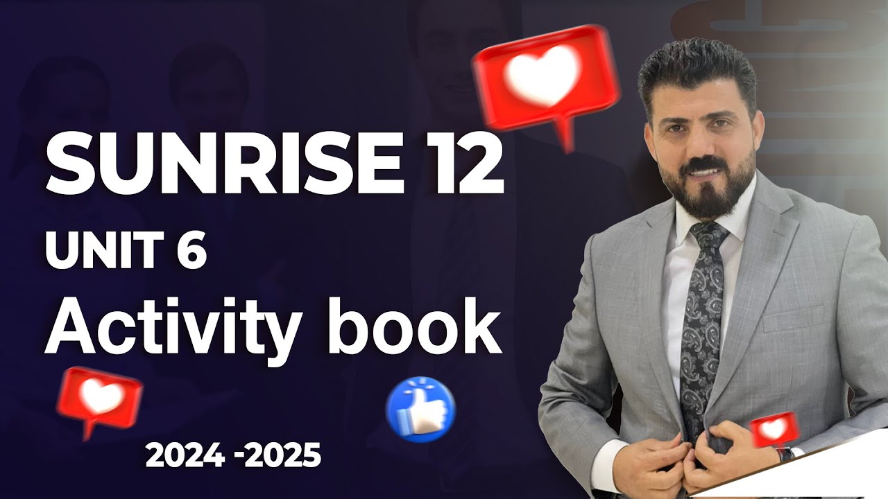 sunrise 12  Unit 6  Activity book