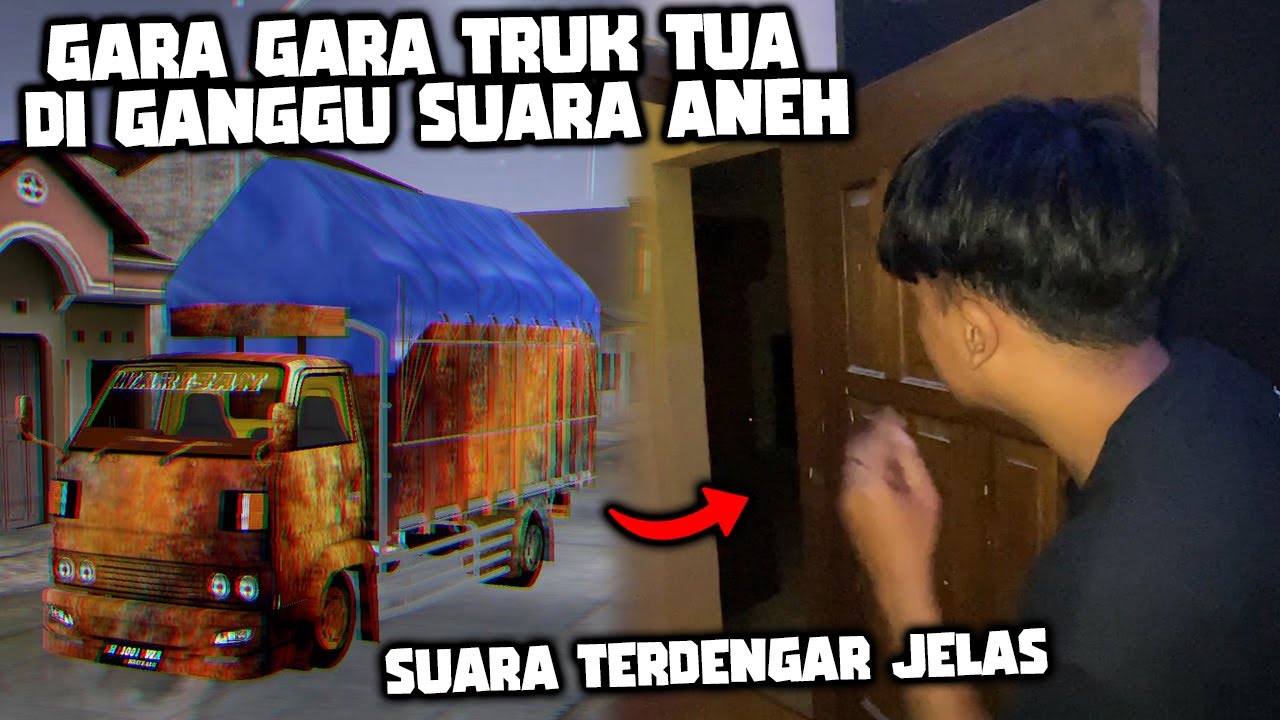 JANGAN PAKAI TRUK TUA HOROR!!! Jam 12 Malam Di Bussid Banyak Kejadian Aneh