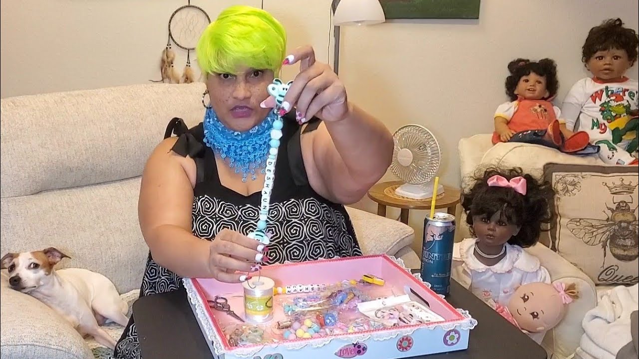 DIY Cute Silicone Pacifier Clips for reborn dolls. Learn how to make one with me 🥰.