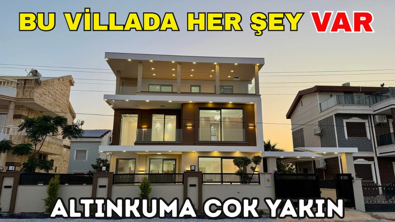 Bu Villa Muhteşem Didim Altınkumda Lüks Villa Turu Bu Evde Her Şey Var E-24