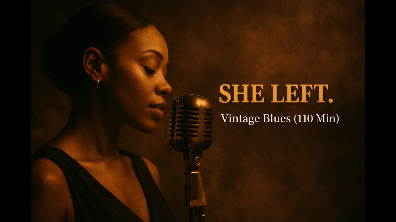 SHE LEFT. – Late Night Vintage Blues (110 Min)