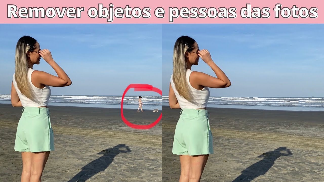 App para remover objetos e pessoas das fotos