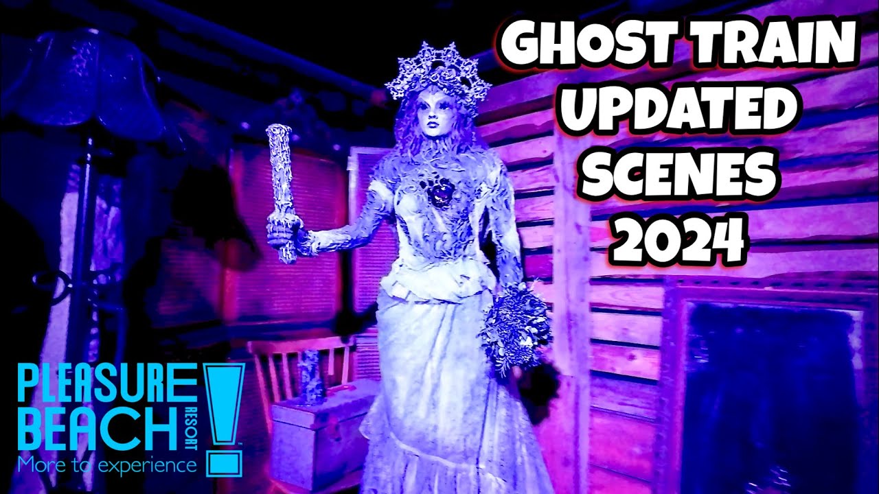 Ghost Train | Pleasure Beach Resort - UPDATED Scenes For 2024