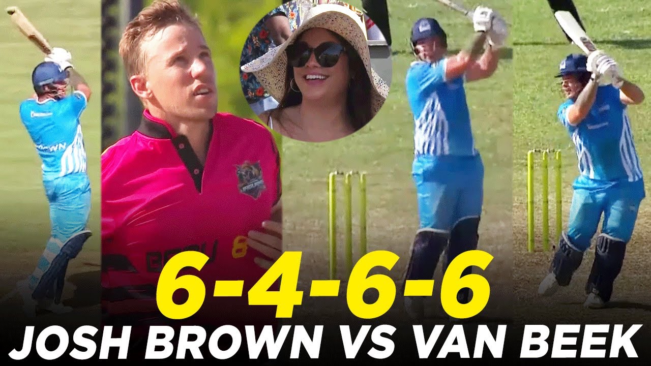 Josh Brown vs Logan van Beek | Caribbean Tigers vs Grand Cayman Jaguars | Match 3 | MAX60 Caribbean