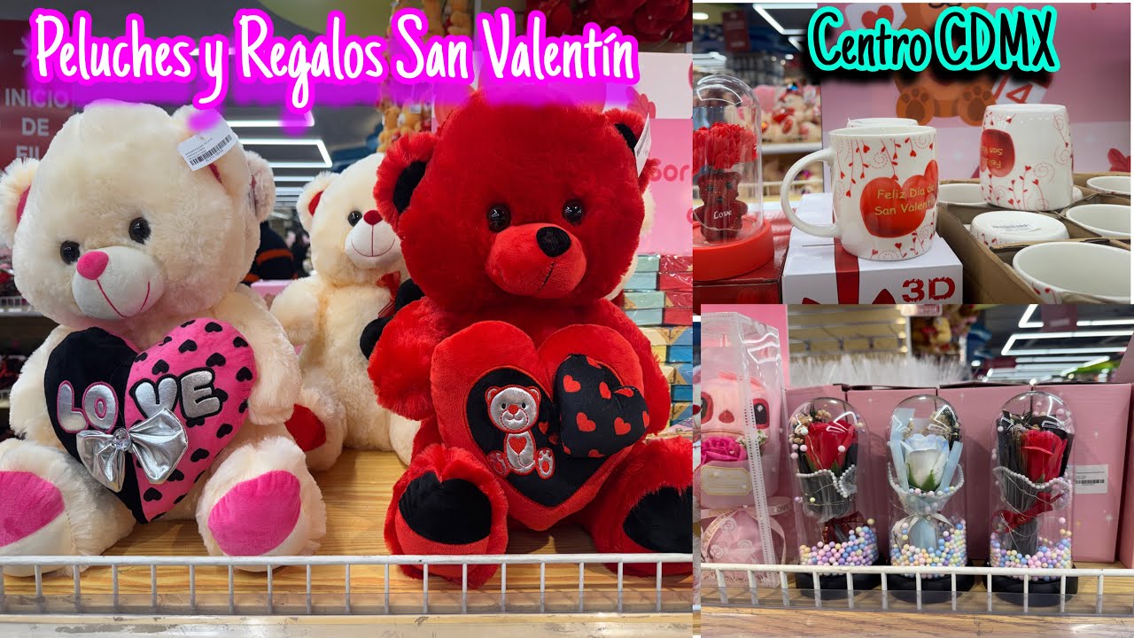 Peluches y artículos 14 de febrero 💕 centro CDMX