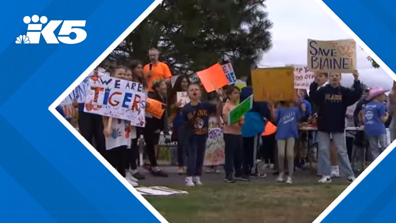 Students rally to save Catharine Blaine K-8 from Seattle school consolidation plan