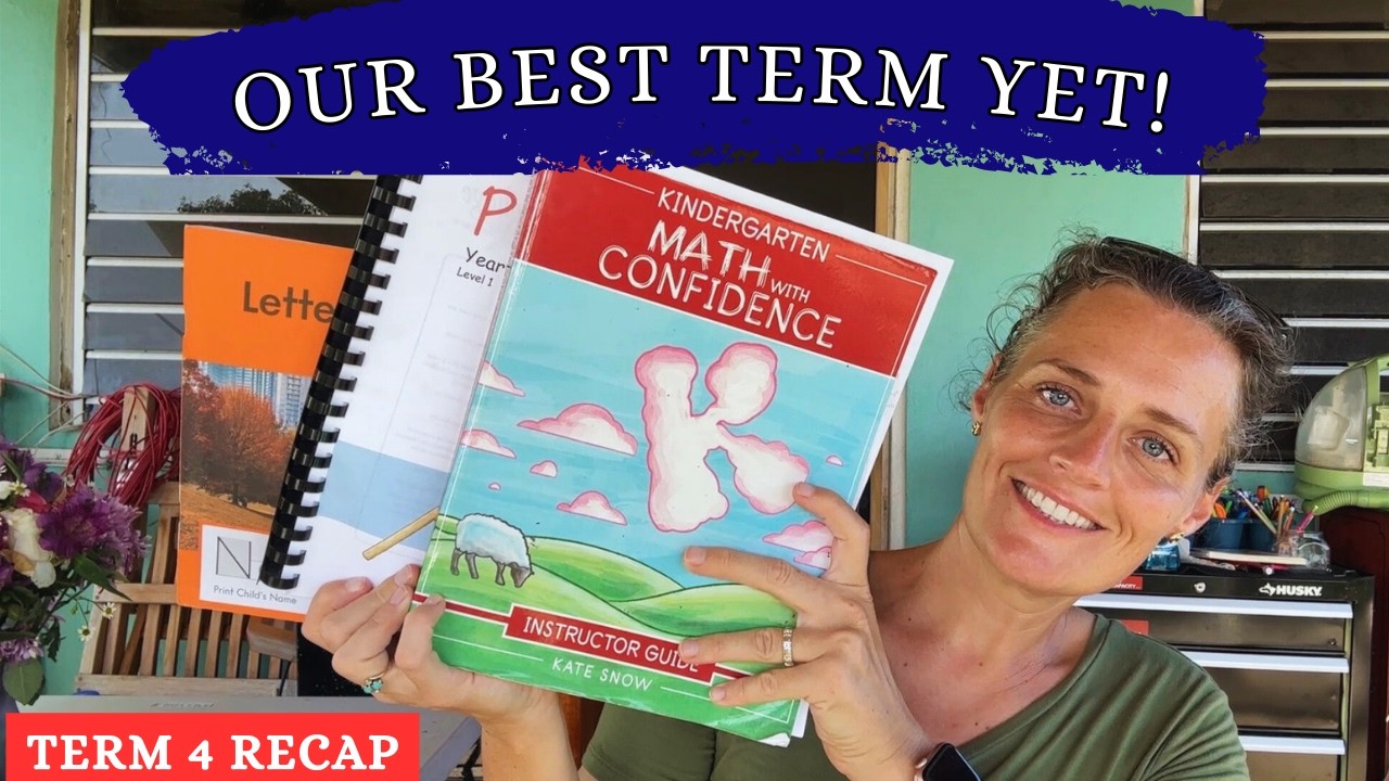 Everything is Clicking! | Kindergarten & First Grade Homeschool Recap & Big News for Term 5!