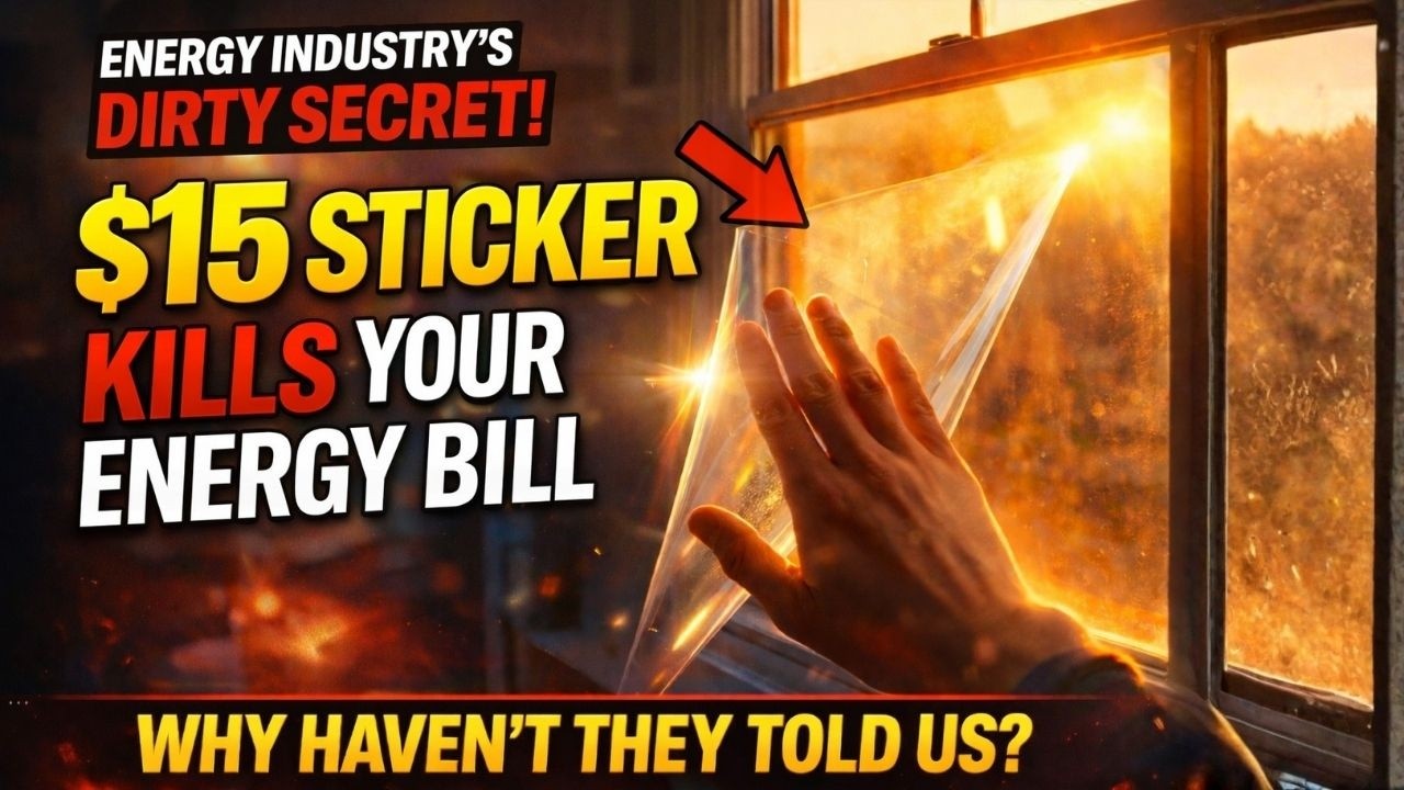 This $15 Sticker Cuts 80% of Your Energy Bill. Why Did the Energy Industry Hide It?