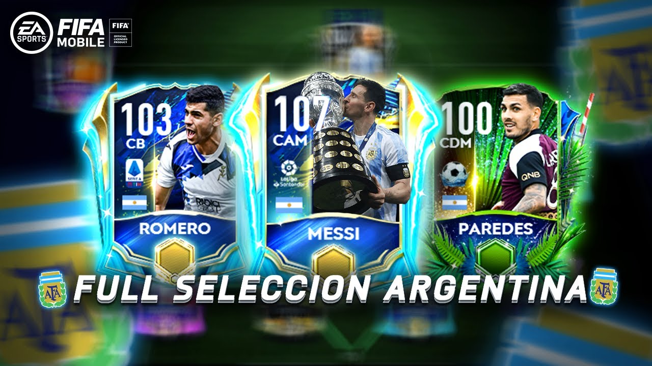 😯 ACTUALIZADA FULL ARGENTINA !!! MESSI 107 GRL !!! CARTAS ESPECIALES !!! || FIFA 21 MOBILE