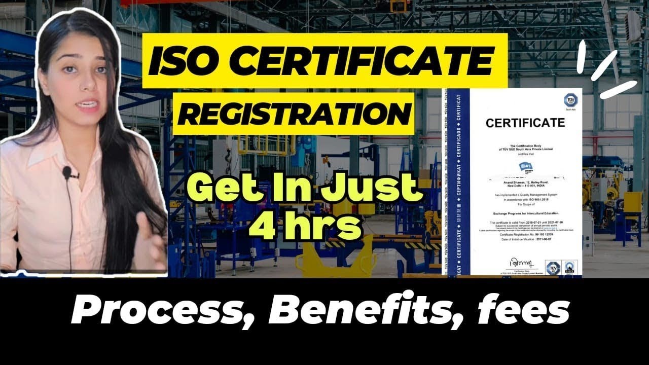 ISO Certificate Registration Online 2026 - 2027 II ISO 9001:2015