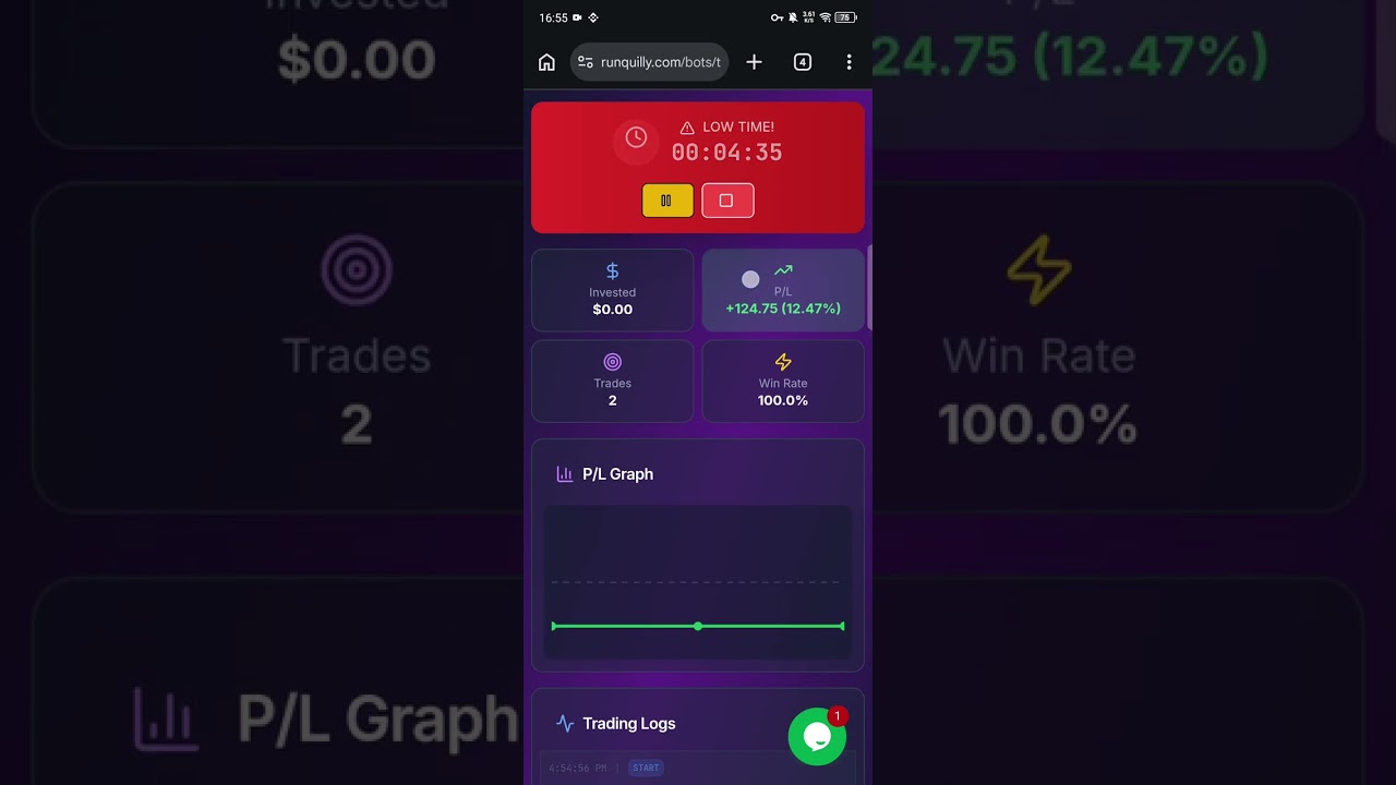 How I tried trading bots on binance #shorts #tradingbots 