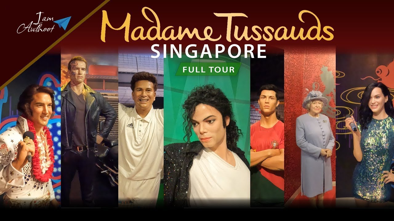 Singapore  🇸🇬 MADAME TUSSAUDS Virtual Tour | Wax Museum | 4K Walk Through 2024 | Sentosa Island