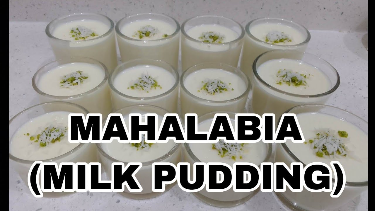 MAHALABIA (MILK PUDDING)#subscribe #support #cooking