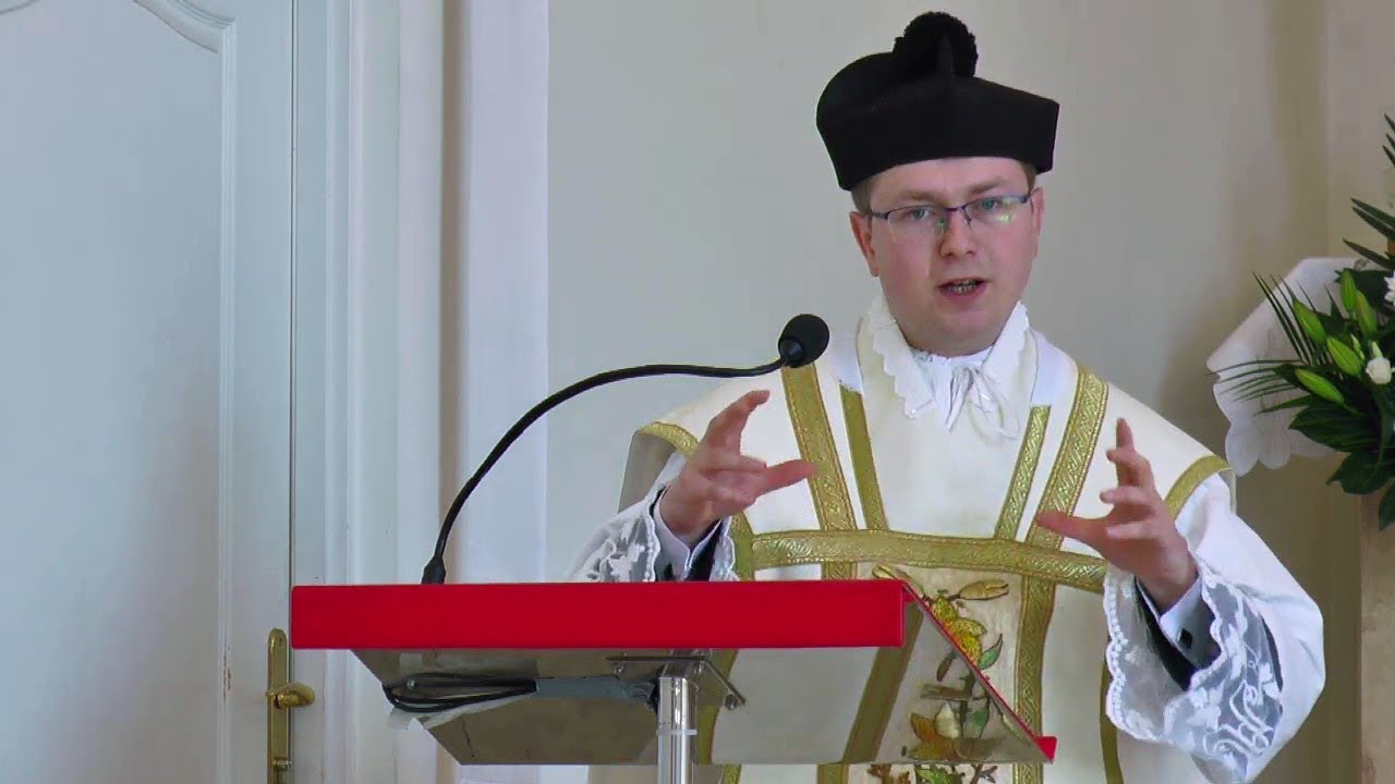 Wiara nie jest relacją - kazanie ks. Szymona Bańki FSSPX