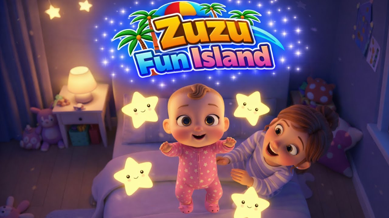 Good Night Shining Stars 🌙 | Baby Bedtime Routine Song with Mom
