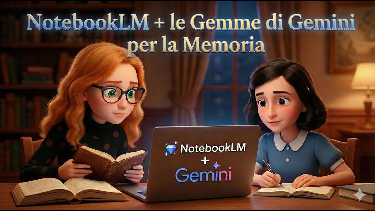 NotebookLM + le gemme di Gemini per la Memoria