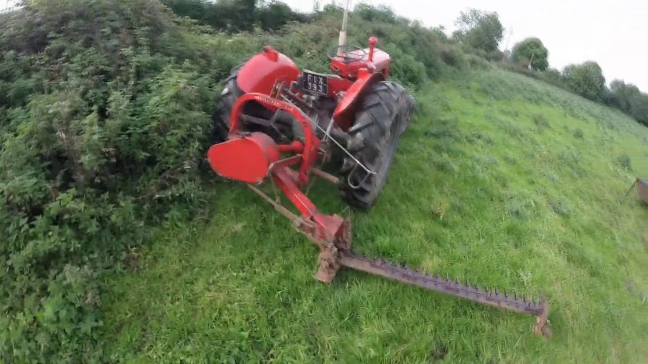 OLD SCHOOL TOPPING -- MASSEY FINGER BAR MOWER