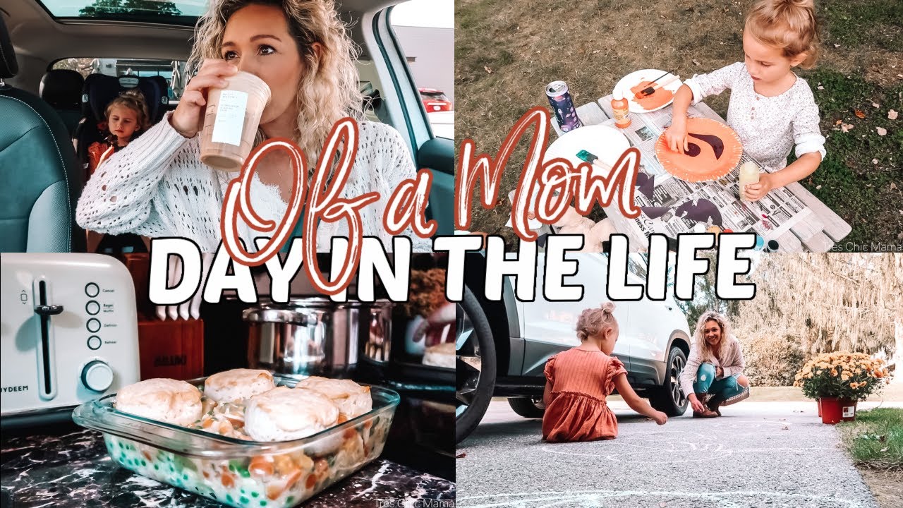 STAY AT HOME MOM DAY IN THE LIFE| Fall Toddler Activities| Cook Dinner With Me| Tres Chic Mama