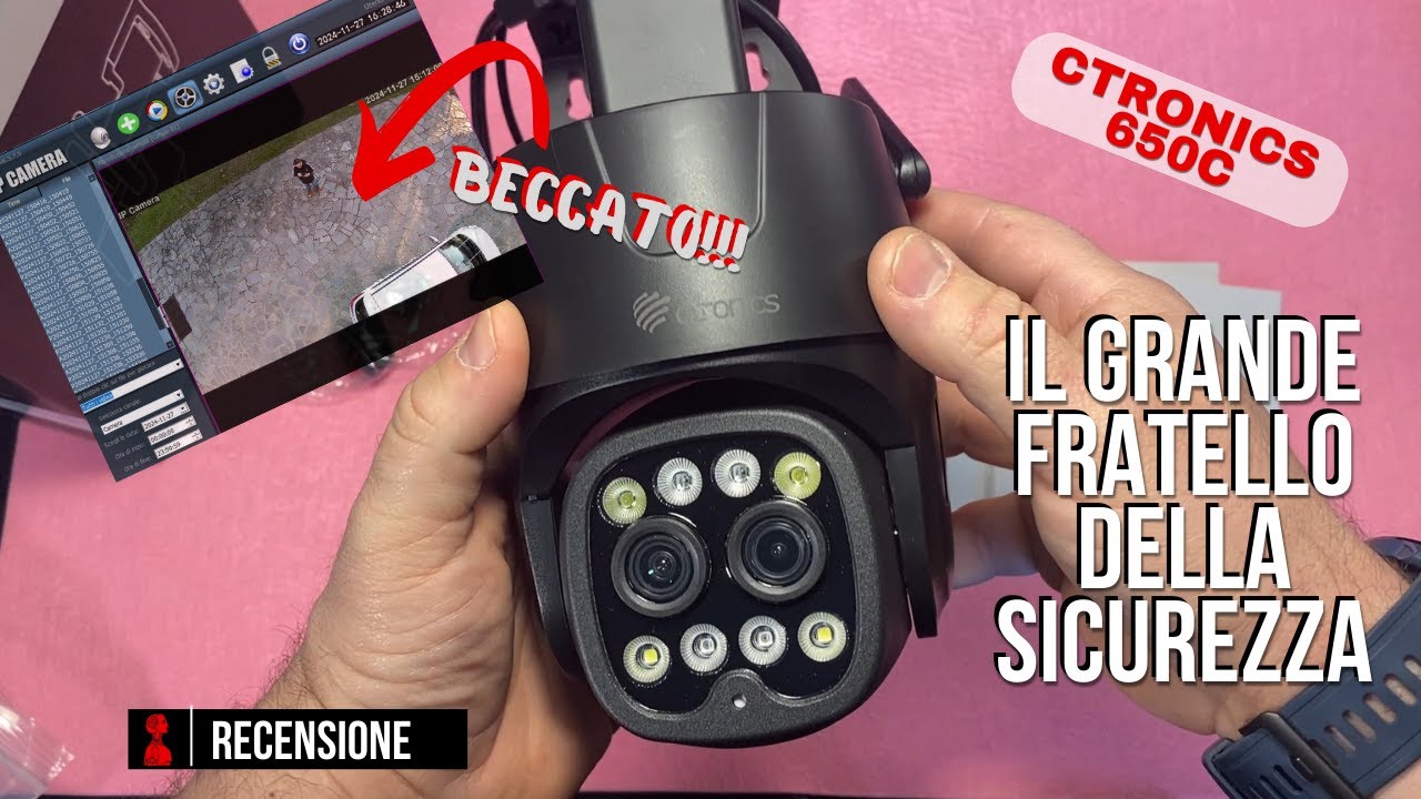 CTRONICS 650C - sorveglianza e sicurezza in 2K, tante chicche e rapporto qualità/prezzo ECCEZIONALE