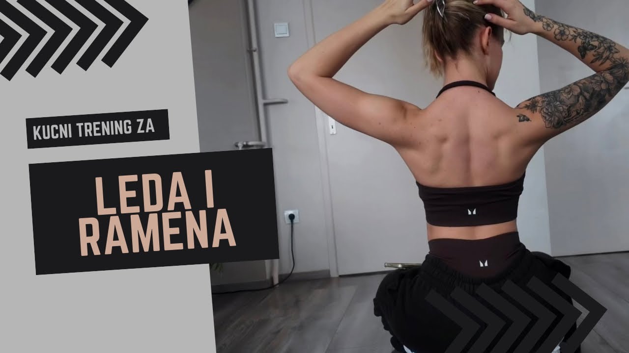 Jednostavan trening za leđa i ramena kod kuće!