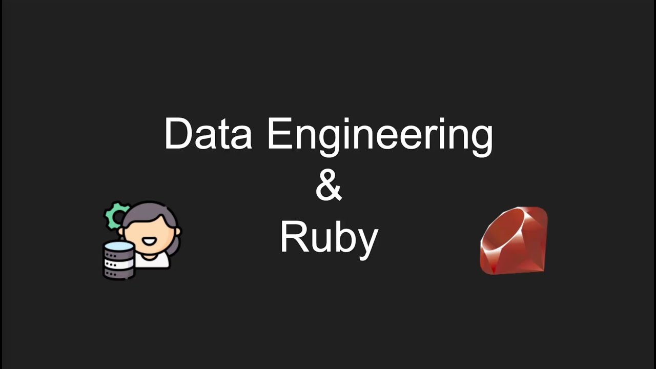 Data Engineering and Ruby - Toh Jagraphob