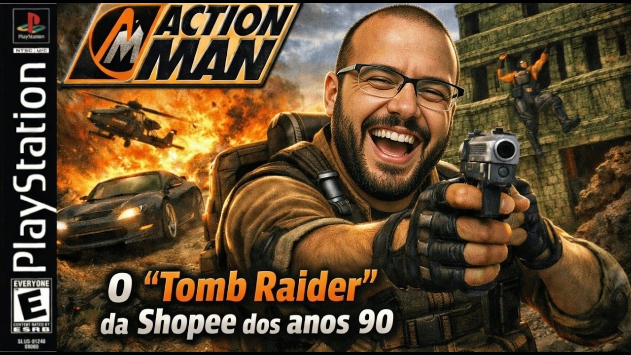 O RIVAL secreto de TOMB RAIDER (ACTION MAN)