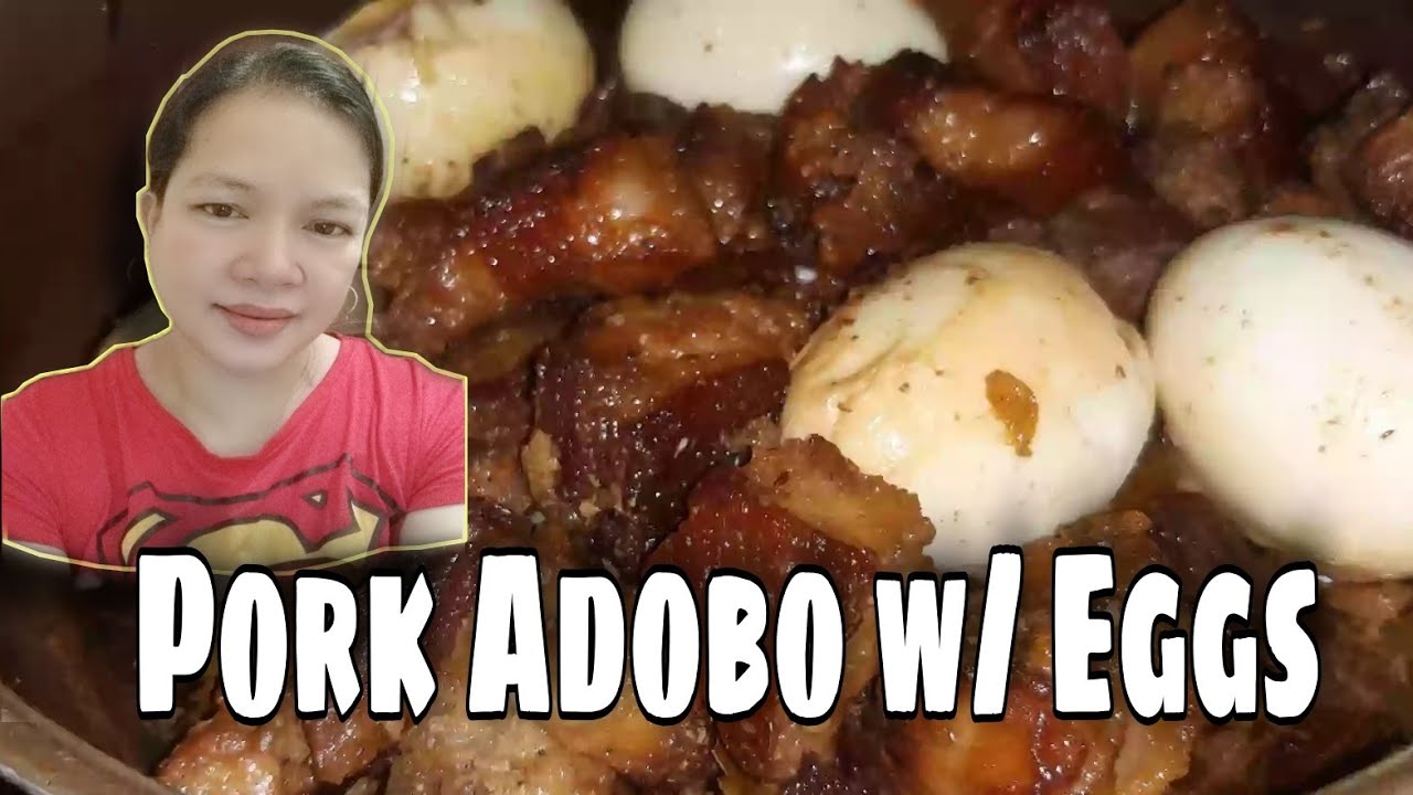 HOW TO COOK PORK ADOBO WITH EGG | FILIPINO FOOD | Dulures Dullas