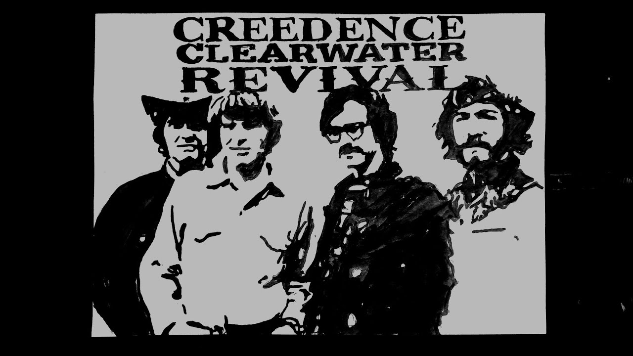 CCR Poster Art | Creedence Clearwater Revival + Suno Original Music