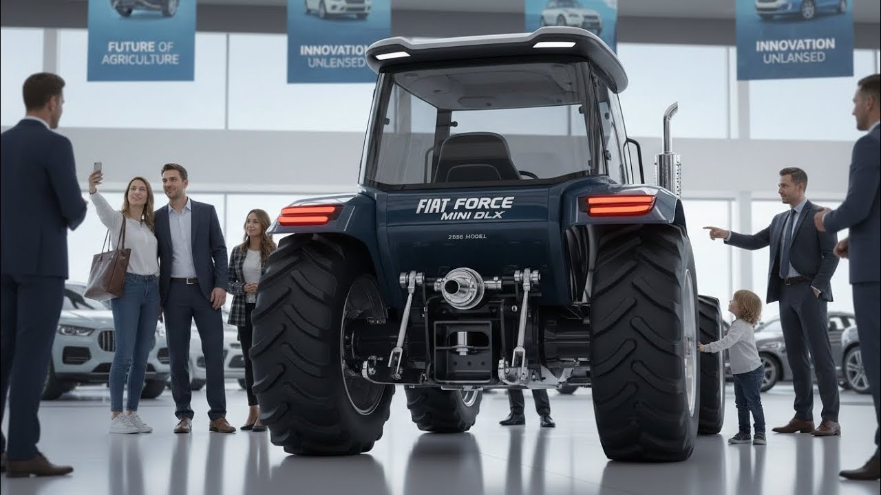 2026 Fiat Mini Force DLX – Il Piccolo Trattore Potente che Sorprende! 🚜