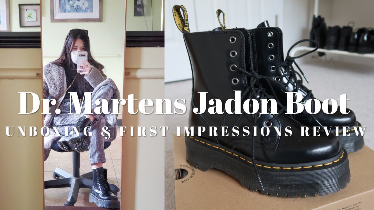 DR. MARTENS JADON Review | Unboxing, First Impressions, & Try-On